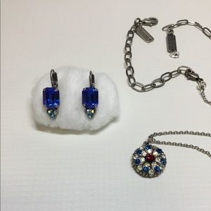 Mariana Guardian Angel Necklace and Earrings Set